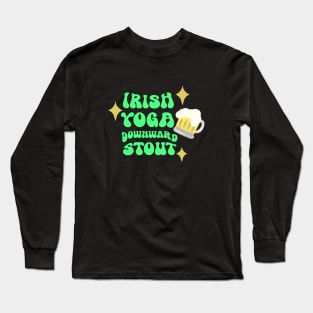 saint paddy - happy st patricks day - St Patricks Day Drinking Team Long Sleeve T-Shirt